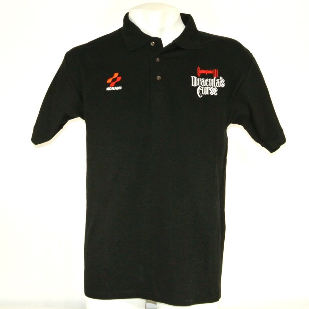 CASTLEVANIA III Dracula's Curse Vintage NES Nintendo Video Game Employee Shirt